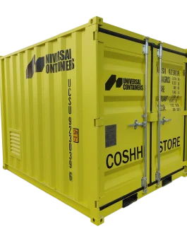 Used 9ft COSHH Chemical Store Container